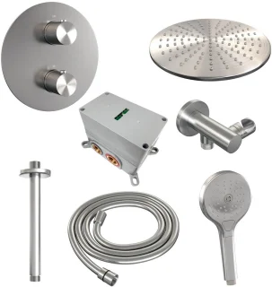 Brauer Carving Thermostatische Inbouw Regendoucheset