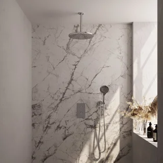Brauer Chrome Edition Regendoucheset Inbouw 30 cm Chrome