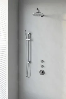 Brauer Chrome Edition thermostatische inbouw doucheset 20cm chroom