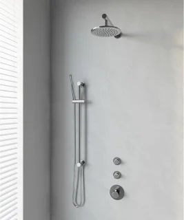 Brauer Chrome Edition thermostatische inbouw doucheset 20cm chroom