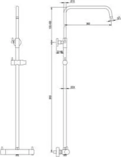 Brauer Chrome Edition thermostatische inbouw doucheset chroom