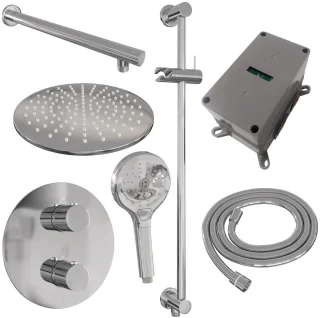 Brauer Chrome Edition Thermostatische Inbouw Regendoucheset