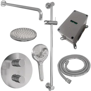 Brauer Chrome Edition Thermostatische Inbouw Regendoucheset