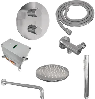 Brauer Chrome Edition Thermostatische Inbouw Regendoucheset