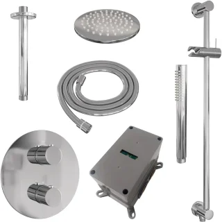 Brauer Chrome Edition Thermostatische Inbouw Regendoucheset