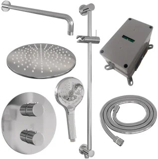 Brauer Chrome Edition Thermostatische Inbouw Regendoucheset