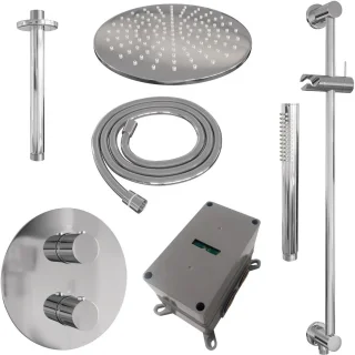 Brauer Chrome Edition Thermostatische Regendoucheset Inbouw
