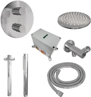 Brauer Chrome Edition Thermostatische Regendoucheset Inbouw