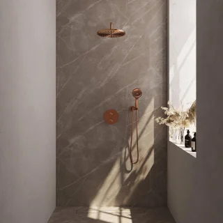 Brauer Copper Edition Inbouw Regendoucheset