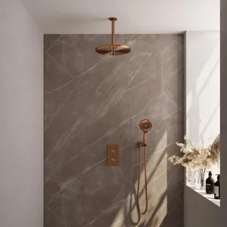 Brauer Copper Edition Inbouw Regendoucheset