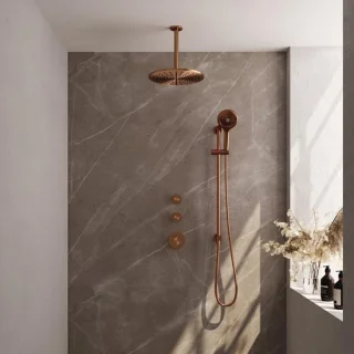 Brauer Copper Edition Inbouw Regendoucheset