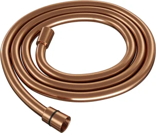 Brauer Copper Edition Regendouche Set 48 Thermostaatkraan Inbouw Plafond 30cm Rond Geborsteld Koper PVD