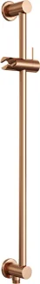 Brauer Copper Edition Regendouche Set 48 Thermostaatkraan Inbouw Plafond 30cm Rond Geborsteld Koper PVD