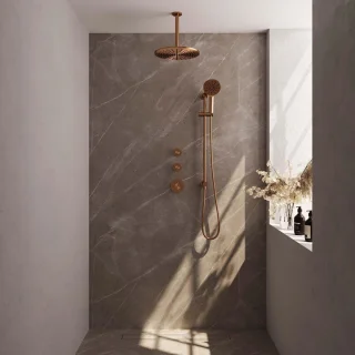 Brauer Copper Edition Regendoucheset Inbouw