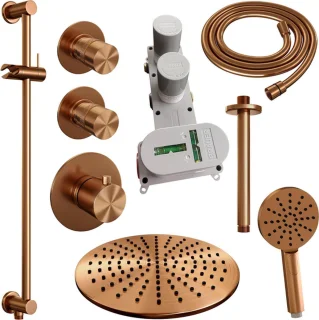 Brauer Copper Edition Regendoucheset Inbouw