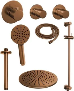 Brauer Copper Edition Regendoucheset Inbouw