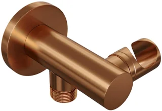 Brauer Copper Edition Regendoucheset inbouw 30cm geborsteld koper