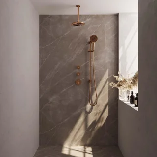 Brauer Copper Edition Regendoucheset Inbouw