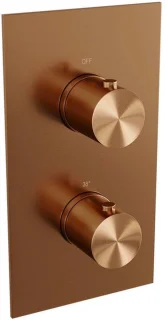Brauer Copper Edition Regendoucheset Inbouw PVD Geborsteld Koper