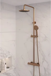 Brauer Copper Edition Regendoucheset Opbouw 20cm