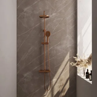 Brauer Copper Edition Regendoucheset Opbouw 20cm