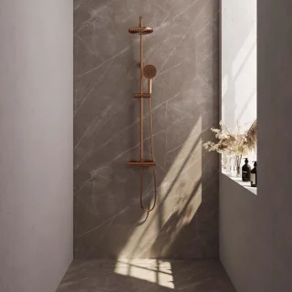 Brauer Copper Edition Regendoucheset Opbouw 20cm
