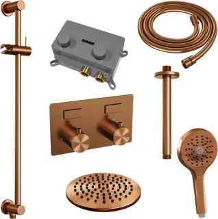 BRAUER Copper Edition SET 71 inbouw regendouche