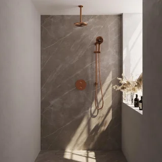 Brauer Copper Edition Thermostatische Inbouw Regendoucheset