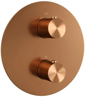 Brauer Copper Edition Thermostatische Inbouw Regendoucheset