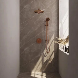 Brauer Copper Edition Thermostatische Inbouw Regendoucheset