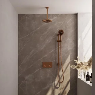 Brauer Copper Edition Thermostatische Inbouw Regendoucheset