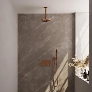Brauer Copper Edition Thermostatische Inbouw Regendoucheset