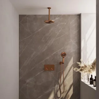 Brauer Copper Edition Thermostatische Inbouw Regendoucheset