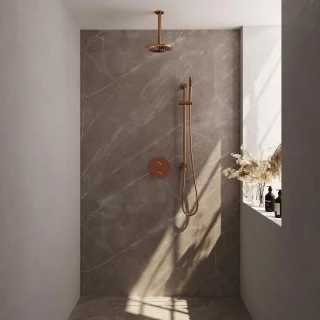 Brauer Copper Edition Thermostatische Inbouw Regendoucheset