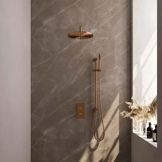 Brauer Copper Edition Thermostatische Inbouw Regendoucheset