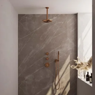 Brauer Copper Edition Thermostatische Inbouw Regendoucheset