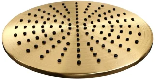 Brauer Gold Carving Thermostatische Regendoucheset Inbouw Geborsteld Goud