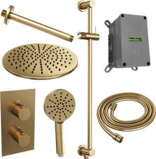 Brauer Gold Edition inbouw doucheset 30cm