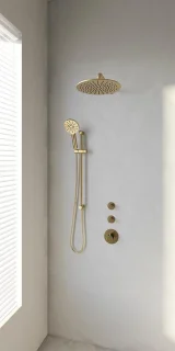 Brauer Gold Edition inbouw doucheset geborsteld goud