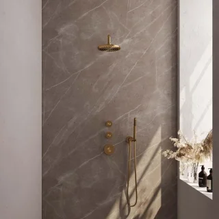 Brauer Gold Edition Inbouw Regendoucheset