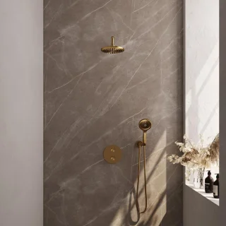 Brauer Gold Edition Inbouw Regendoucheset