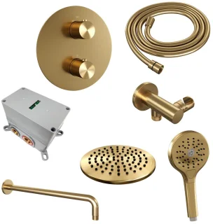 Brauer Gold Edition Inbouw Regendoucheset
