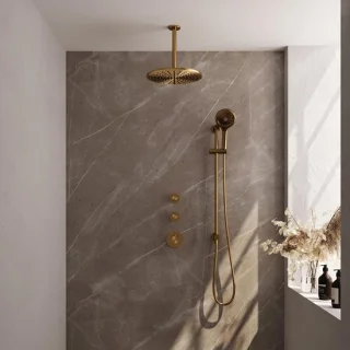 Brauer Gold Edition Inbouw Thermostatische Regendoucheset