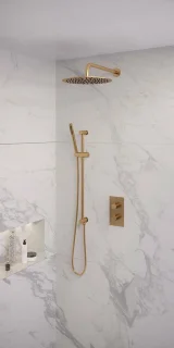 Brauer Gold Edition inbouwdouche set 30cm