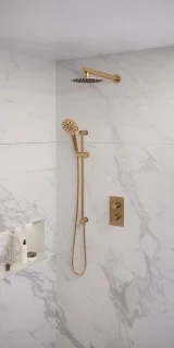 Brauer Gold Edition inbouwdoucheset 20cm