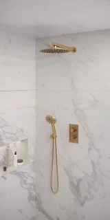 Brauer Gold Edition inbouwdoucheset 30cm