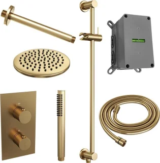 Brauer Gold Edition inbouwset 3-weg thermostaat