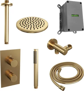 Brauer Gold Edition inbouwset 3-weg thermostaat