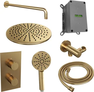 Brauer Gold Edition inbouwset 3-weg thermostaat