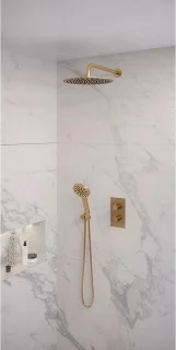 Brauer Gold Edition inbouwset 3-weg thermostaat